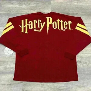 Wizarding World Harry Potter Jersey Red Pullover Longsleeve Unisex Sz XL (16/18)